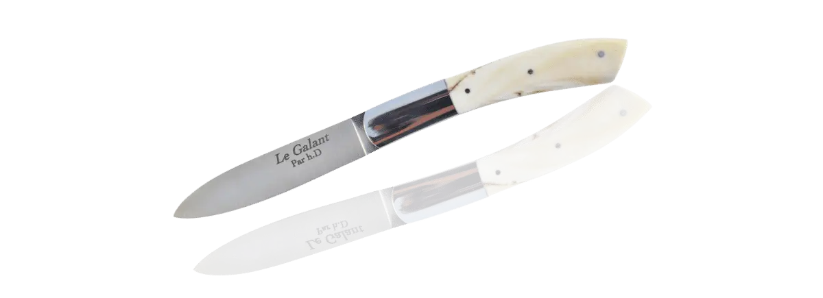 Couteau pliant de la collection Le Galant de fabrication artisanale
