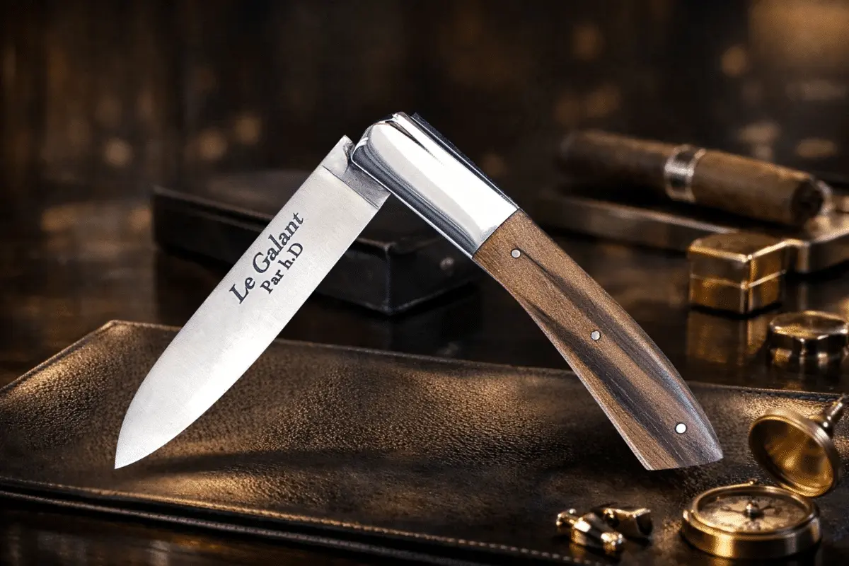 Couteau pliable type artisanal de la marque Le Galant