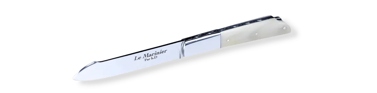 Couteau pliable français Le Marinier avec manche robuste et lame tranchante